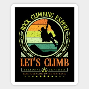 Rock Climbing Expert for Gamers Magnet